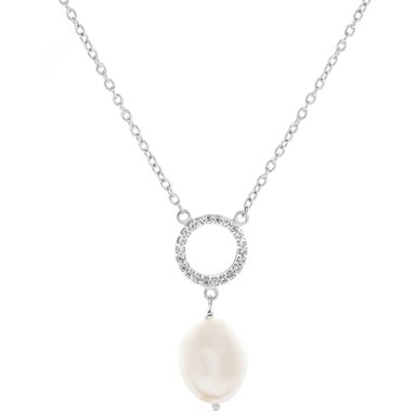 Orphelia 'Spa' Women's 925 Sterling Silver Pendant with Chain - Silver ZK-7575
