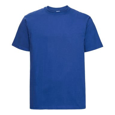 Russell Mens Classic Combed Cotton Heavyweight T-Shirt (Bright Royal Blue)