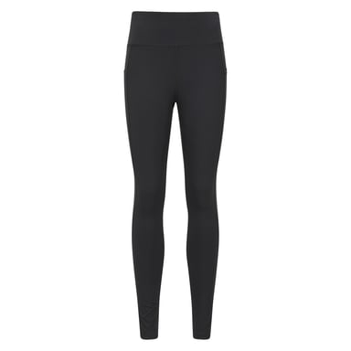 Mountain Warehouse Womens/Ladies Blackout High Waist Leggings (Black)