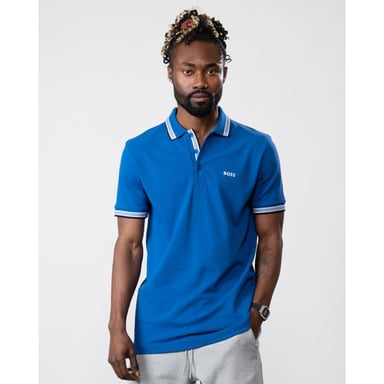 BOSS Green Paddy Curved Mens Polo