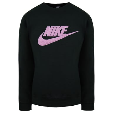 Sudadera Nike Loose Fit Long Sleeve Crew Neck Black Mujer DC5139 010