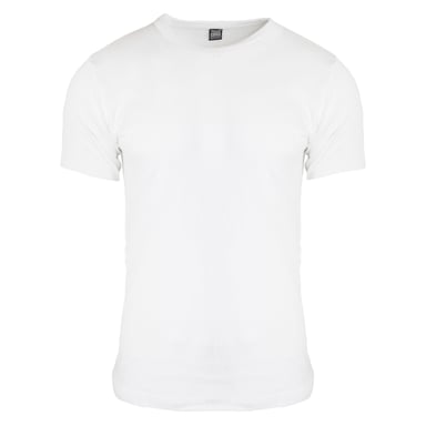 FLOSO Mens Thermal Underwear Short Sleeve Vest Top (Viscose Premium Range) (White)