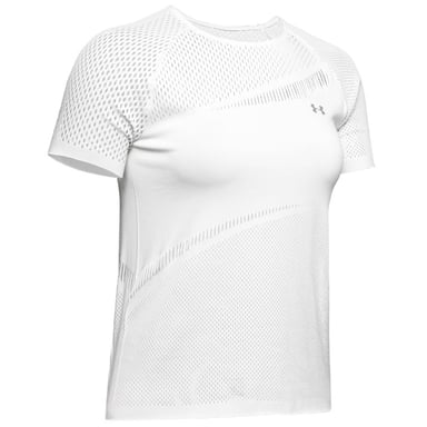 Under Armour Womens Warrior Knit Camiseta de manga corta White 1328290 112