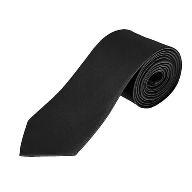 SOLS Garner Satin Tie (Black)