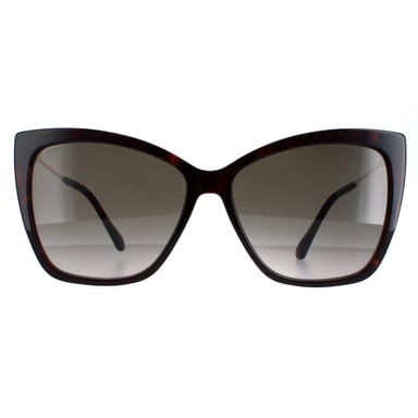Gafas de sol Jimmy Choo Seba/S 086/HA degradado marrón habana oscuro