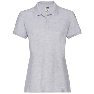 Fruit of the Loom Womens/Ladies Premium Polo Shirt (Heather Grey)