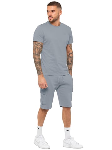 Enzo | Conjunto de chándal con camiseta y pantalón corto para hombre