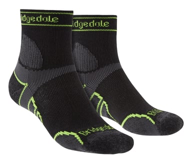 Bridgedale - Calcetines ligeros de lana merino para hombre - Negro