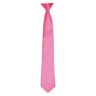 Premier Unisex Adult Satin Tie (Fuchsia)