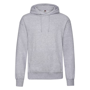 Fruit of the Loom Mens Classic Heather Hoodie (Heather Grey)