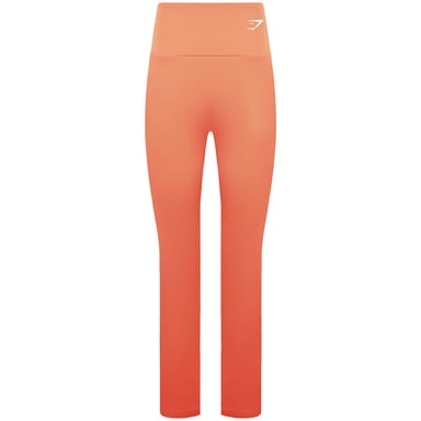 Gymshark Training Womens Orange 7/8 Leggings