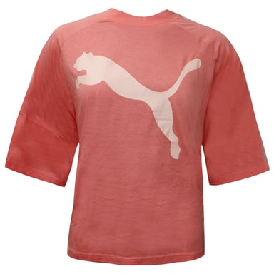 Puma FUSION Camiseta recortada para mujer con cuello alto Shell Pink 850138 11