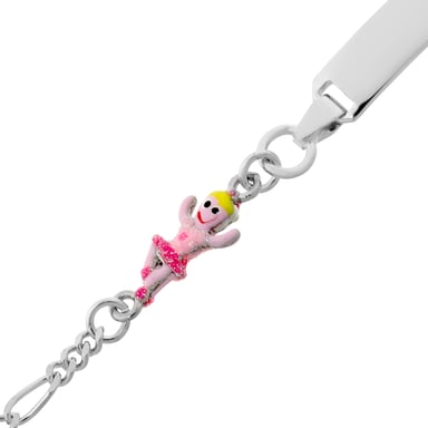 Orphelia 'Oviva' Child's 925 Sterling Silver Bracelet - Silver ZA-7137