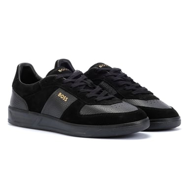 Zapatillas Negras para Hombre Boss Brandon de Ante/Cuero