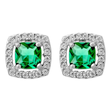 Orphelia 'Faustine' Women's 925 Sterling Silver Stud Earrings - Silver ZO-7199/GR