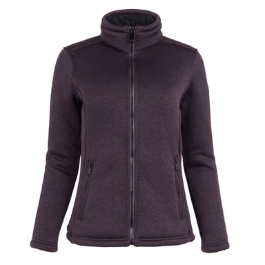 Regatta Womens/Ladies Razia II Full Zip Fleece Jacket (Deep Plum/Black)