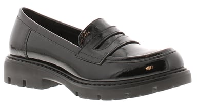 Miss Riot Girls Shoes School Loaf black