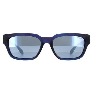 Gafas de sol Superdry 5004 106 mate azul marino plata espejo