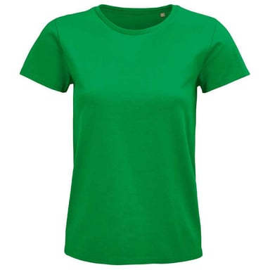 SOLS Womens/Ladies Pioneer Organic T-Shirt (Kelly Green)