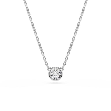 Swarovski 'Imber' Women's Base Metal Necklace - Silver 5696039