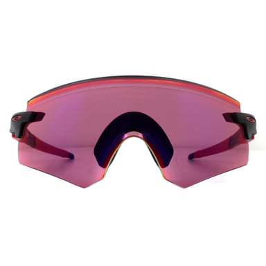 Gafas de sol Oakley Rectangulares para hombres en negro mate con lente Prizm Road