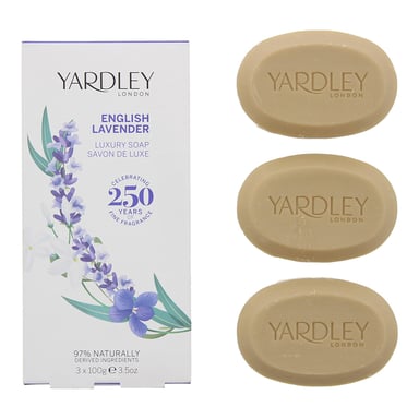 Yardley English Lavender Soap 3 x 100g