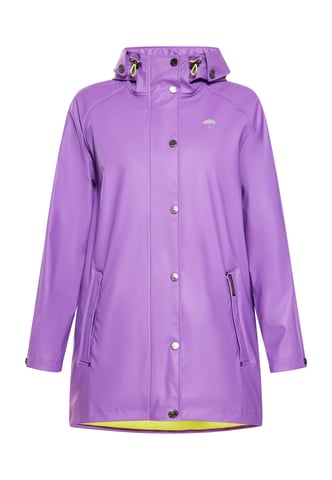 Schmuddelwedda raincoat women purple