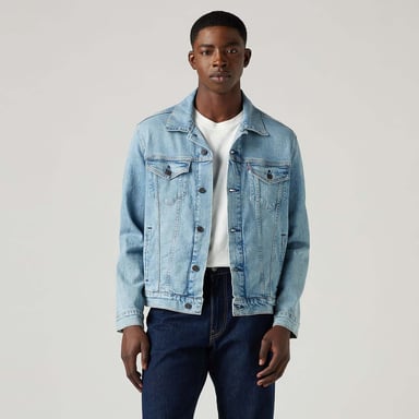 Men's Levis The Trucker Jacket in Light Blue