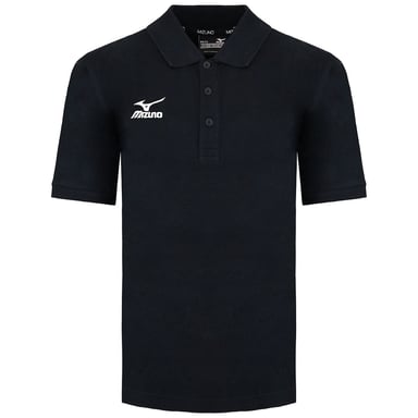 Mizuno Pro Polo de golf negro para niños