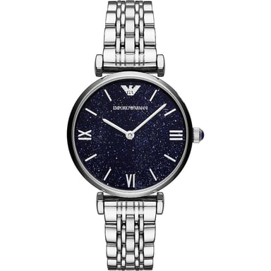 Emporio Armani Reloj de mujer Cuarzo plateado