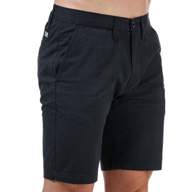 Men's Weekend Offender Dillenger Cotton Twill Chino Shorts in Navy