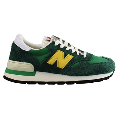 New Balance 990v1 entrenadores de hombre verde