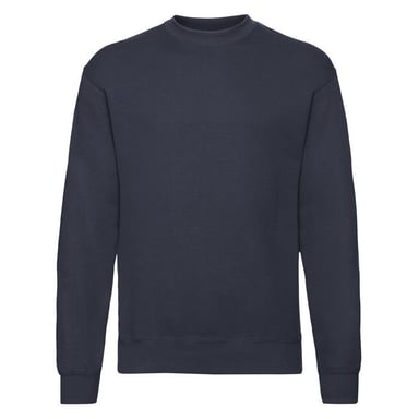 Fruit Of The Loom Mens Lightweight Drop Shoulder Sweatshirt (Deep Navy)
