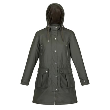 Regatta Womens/Ladies Fabrienne Insulated Parka (Dark Khaki)