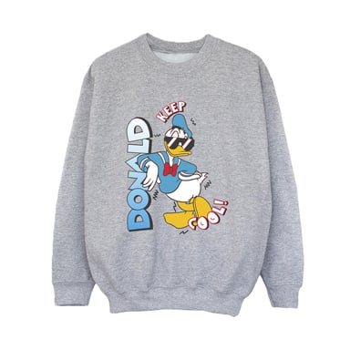 Disney Boys Donald Duck Cool Sweatshirt (Sports Grey)