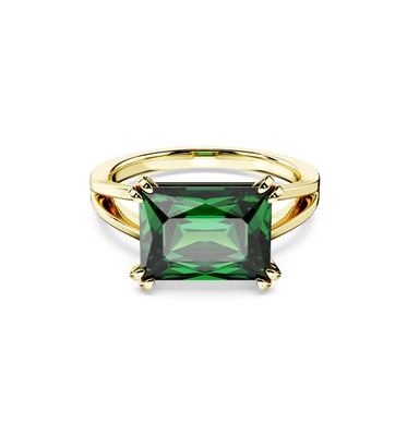 Swarovski 'Matrix' Women's Gold Plated Metal Ring - Gold 5677140