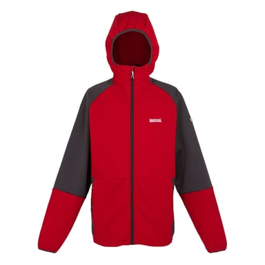 Regatta Mens Molaris Full Zip Fleece Jacket (Danger Red/Ash)