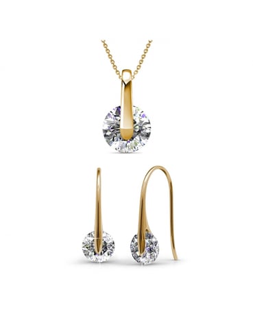 Conjuntos con clase: oro y cristal