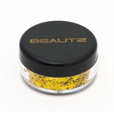 Aquarius Beautz Chunky Glitter 10ml pot with 5-gram Glitter, Gold