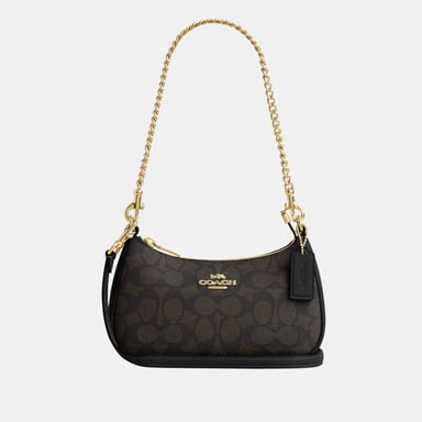 Teri Mini Crossbody in Signature Canvas