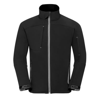 Russell Mens Bionic Softshell Jacket (Black)