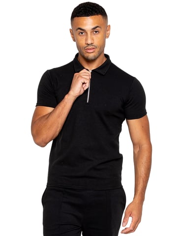 Enzo | Camiseta Polo con Cremallera para Hombre