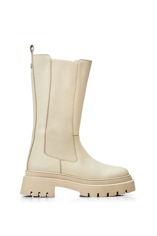 'Itzel' Cream Leather