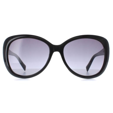 Karen Millen KM5049 001 gafas de sol degradado negro gris oscuro