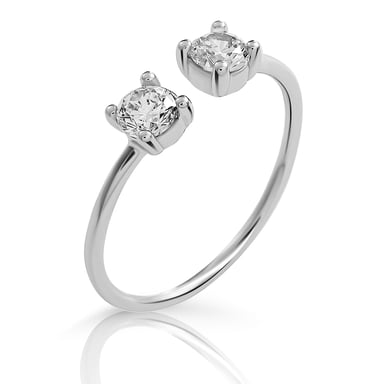 Orphelia 'Twinkle' Women's 925 Sterling Silver Ring - Silver ZR-7532