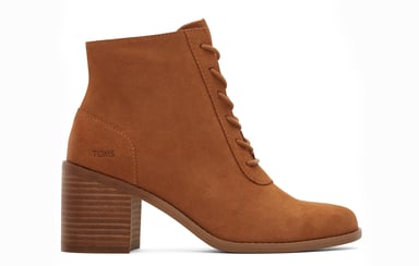 Toms Evelyn Leather Womens Boots