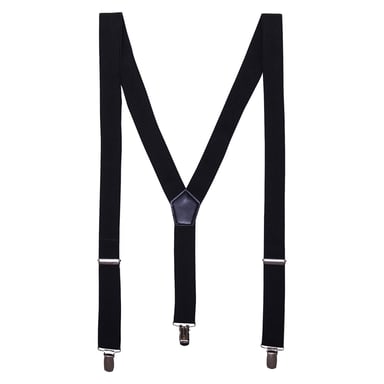 Premier Clip-On Trouser Braces (Black)