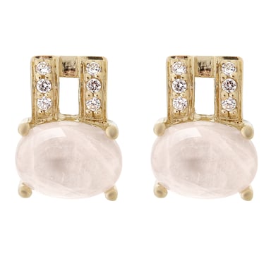 Orphelia 'Alena' Women's 925 Sterling Silver Stud Earrings - Gold ZO-7122/G