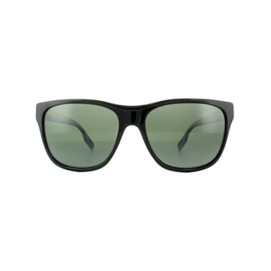 Maui Jim Square Unisex Gloss Black Neutral Grey Sunglasses
