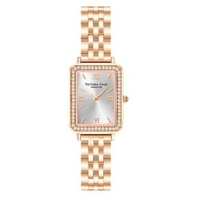 VICTORIA HYDE Westminster watch in rose gold